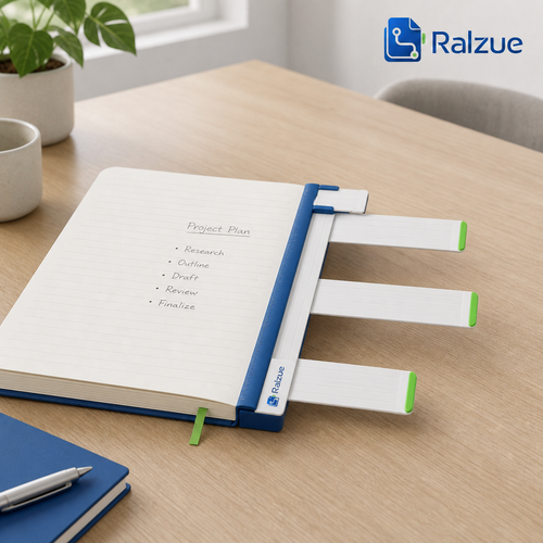 Ralzue™ MarginTrack Page Index System