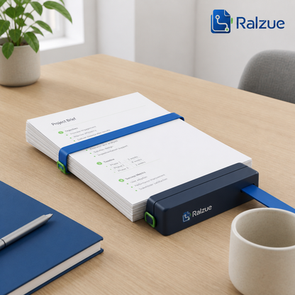 Ralzue™ ReturnLane Desk Intake Tray