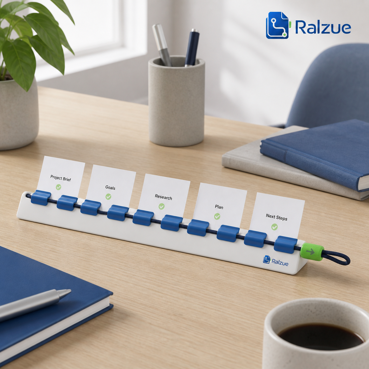 Ralzue™ NoteThread Memo Rail