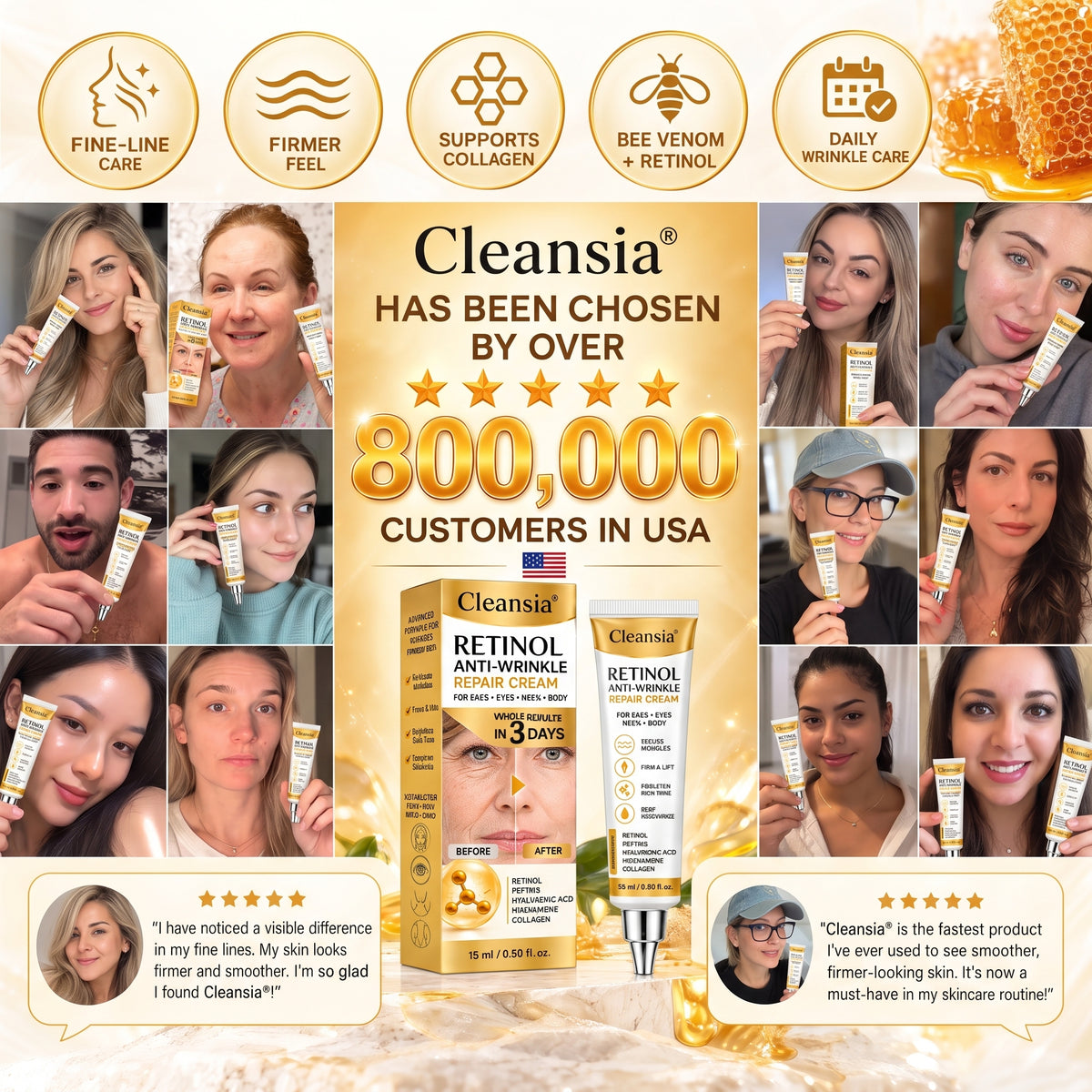 🔥 𝐂𝐥𝐞𝐚𝐧𝐬𝐢𝐚® 𝐀𝐝𝐯𝐚𝐧𝐜𝐞𝐝 𝐏𝐞𝐩𝐭𝐢𝐝𝐞𝐬 + 𝐕𝐢𝐭𝐚-𝐀 𝐑𝐞𝐭𝐢𝐧𝐨𝐥 𝐖𝐫𝐢𝐧𝐤𝐥𝐞-𝐋𝐢𝐟𝐭 𝐂𝐫𝐞𝐚𝐦 | 𝐒𝐦𝐨𝐨𝐭𝐡 𝐅𝐢𝐧𝐞 𝐋𝐢𝐧𝐞𝐬, 𝐅𝐢𝐫𝐦 & 𝐇𝐲𝐝𝐫𝐚𝐭𝐞 𝐒𝐤𝐢𝐧 — 𝟕𝟎% 𝐎𝐅𝐅!🎄