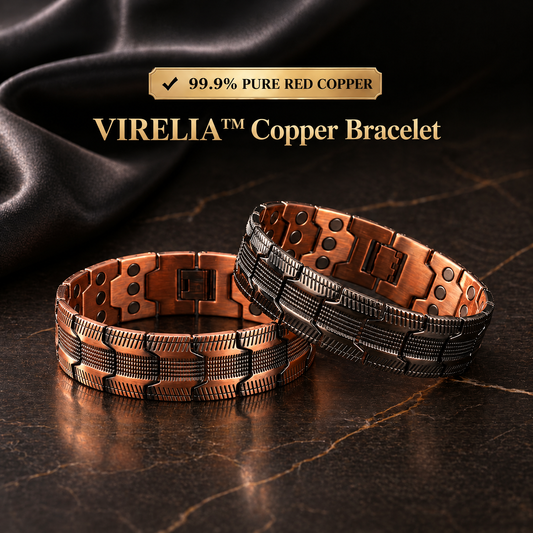 VIRELIA™ Copper Wellness Bracelet Advanced Copper Technology for Everyday Comfort & Balance