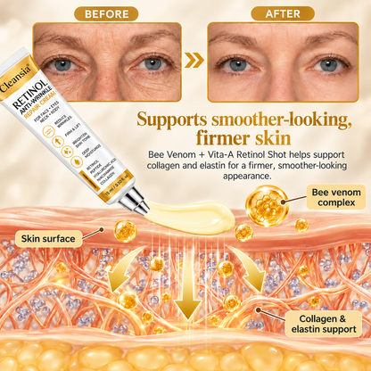 🔥 𝐂𝐥𝐞𝐚𝐧𝐬𝐢𝐚® 𝐀𝐝𝐯𝐚𝐧𝐜𝐞𝐝 𝐏𝐞𝐩𝐭𝐢𝐝𝐞𝐬 + 𝐕𝐢𝐭𝐚-𝐀 𝐑𝐞𝐭𝐢𝐧𝐨𝐥 𝐖𝐫𝐢𝐧𝐤𝐥𝐞-𝐋𝐢𝐟𝐭 𝐂𝐫𝐞𝐚𝐦 | 𝐒𝐦𝐨𝐨𝐭𝐡 𝐅𝐢𝐧𝐞 𝐋𝐢𝐧𝐞𝐬, 𝐅𝐢𝐫𝐦 & 𝐇𝐲𝐝𝐫𝐚𝐭𝐞 𝐒𝐤𝐢𝐧 — 𝟕𝟎% 𝐎𝐅𝐅!🎄