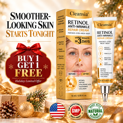 🔥 𝐂𝐥𝐞𝐚𝐧𝐬𝐢𝐚® 𝐀𝐝𝐯𝐚𝐧𝐜𝐞𝐝 𝐏𝐞𝐩𝐭𝐢𝐝𝐞𝐬 + 𝐕𝐢𝐭𝐚-𝐀 𝐑𝐞𝐭𝐢𝐧𝐨𝐥 𝐖𝐫𝐢𝐧𝐤𝐥𝐞-𝐋𝐢𝐟𝐭 𝐂𝐫𝐞𝐚𝐦 | 𝐒𝐦𝐨𝐨𝐭𝐡 𝐅𝐢𝐧𝐞 𝐋𝐢𝐧𝐞𝐬, 𝐅𝐢𝐫𝐦 & 𝐇𝐲𝐝𝐫𝐚𝐭𝐞 𝐒𝐤𝐢𝐧 — 𝟕𝟎% 𝐎𝐅𝐅!🎄