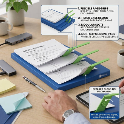 Ralzue™ SortIndex Layered File Organizer