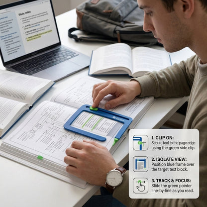Ralzue™ PageGlide Reading Guide