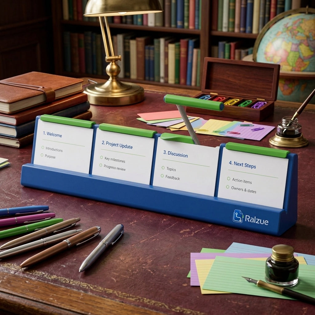 Ralzue™ AgendaGate Desktop Planning Station