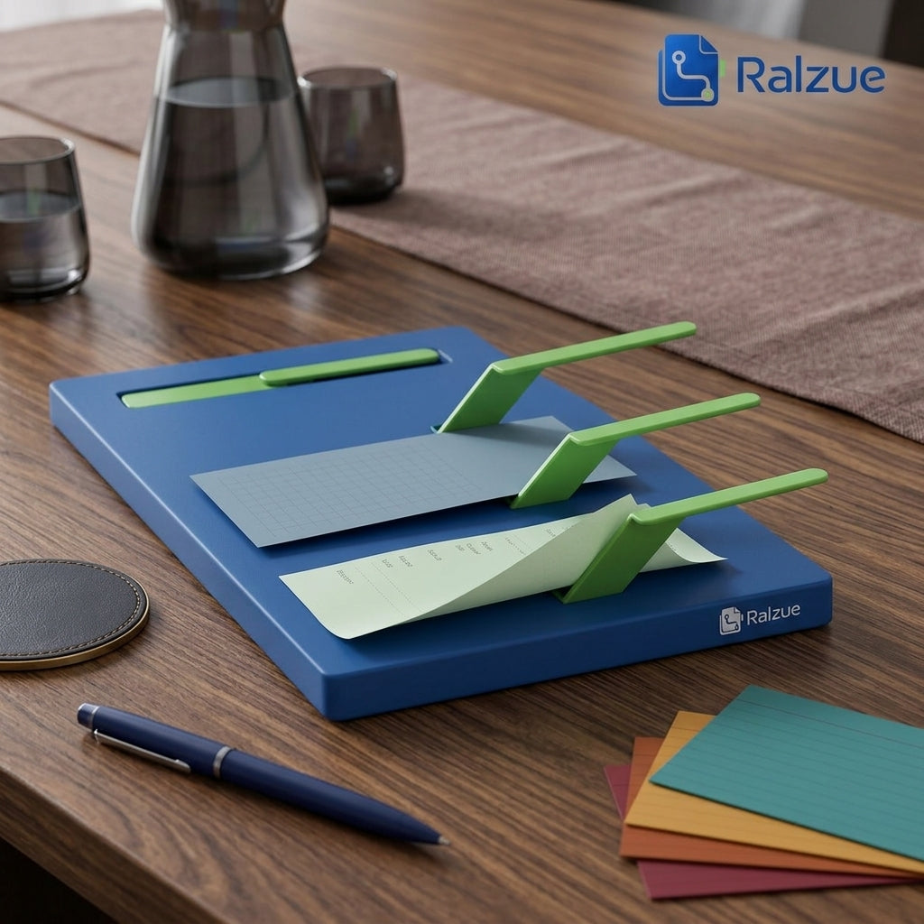 Ralzue™ SortIndex Layered File Organizer
