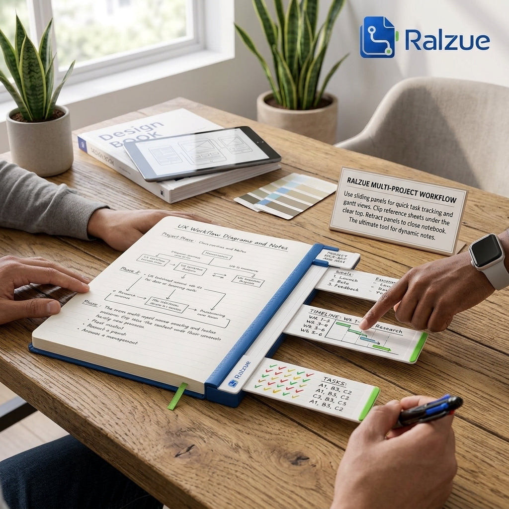 Ralzue™ MarginTrack Page Index System