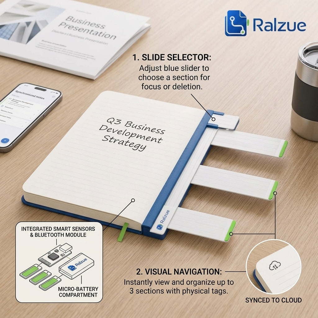 Ralzue™ MarginTrack Page Index System