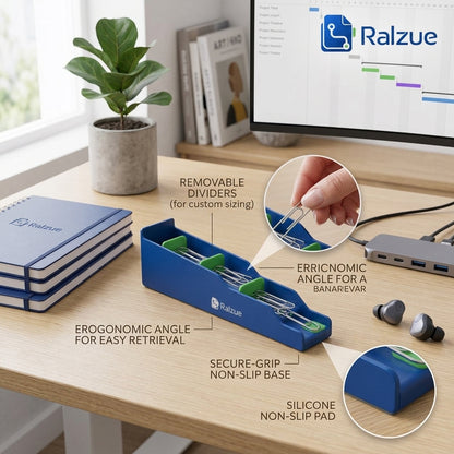 Ralzue™ ClipRelay Desk Clip Station
